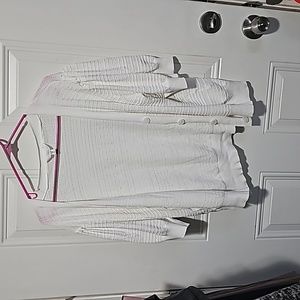 White over shirt size 22